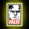 Dwight Schrute FALSE RGB Neon Sign - Image 6