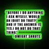 Dwight Shrute Quote RGB Neon Sign - Image 4