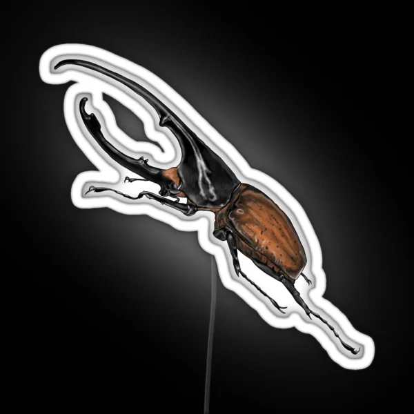 Dynastes Hercules RGB Neon Sign