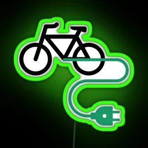 E Bike E Power RGB Neon Sign