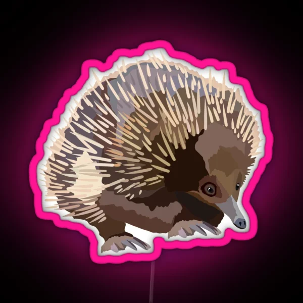 E Is For Echidna RGB Neon Sign