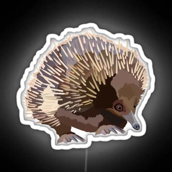 E Is For Echidna RGB Neon Sign