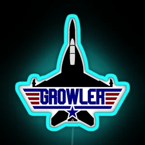 EA 18G Growler RGB Neon Sign