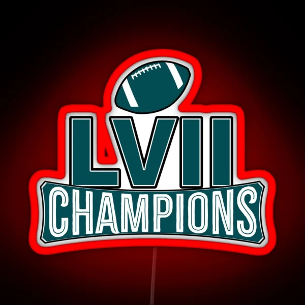 Eagles Champions RGB Neon Sign
