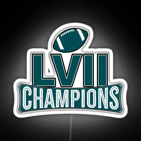 Eagles Champions RGB Neon Sign