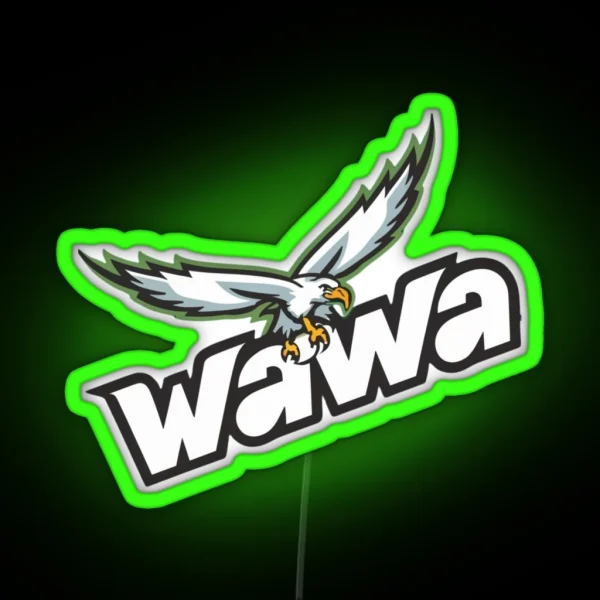 Eagles Wawa 4 RGB Neon Sign