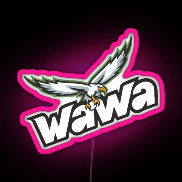 Eagles Wawa 4 RGB Neon Sign