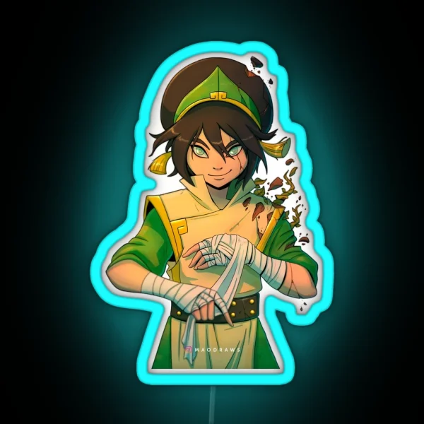 Earth Bender RGB Neon Sign