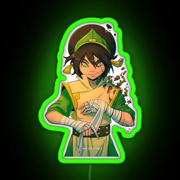 Earth Bender RGB Neon Sign