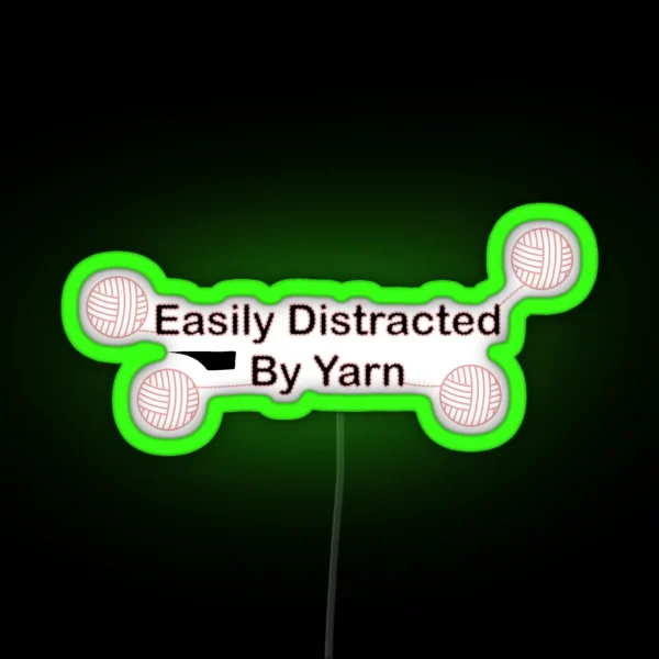 Easily Distracted RGB Neon Sign