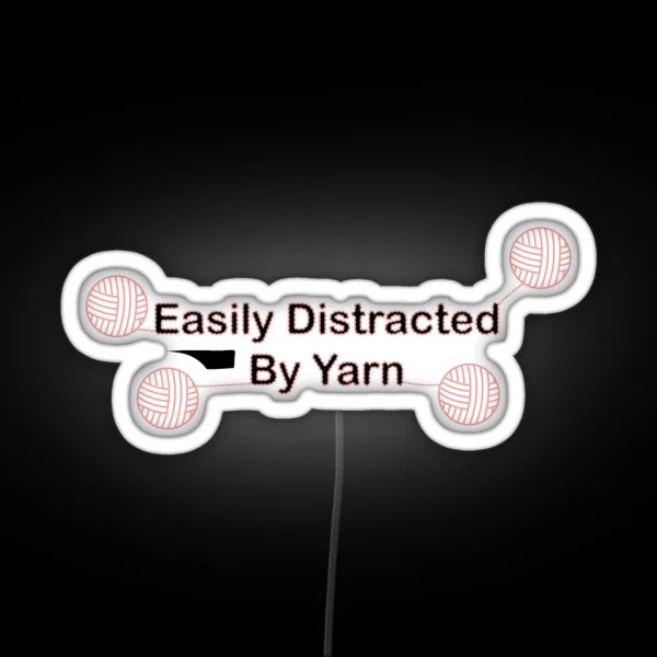 Easily Distracted RGB Neon Sign