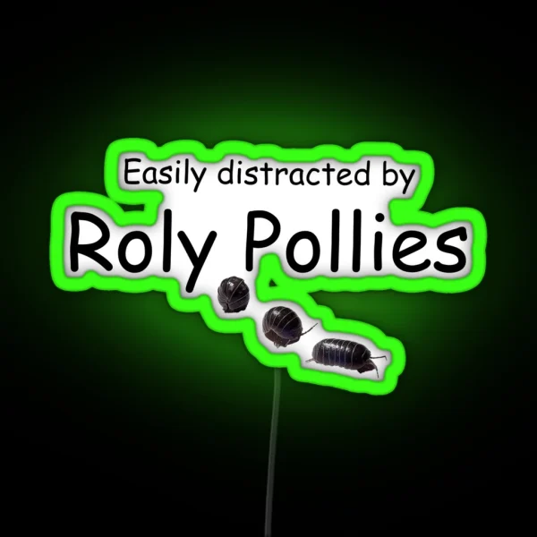 Easily Distracted RGB Neon Sign