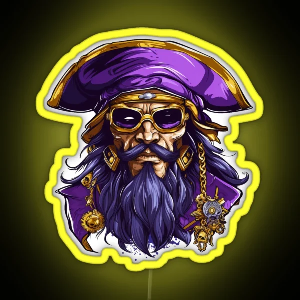 East Carolina Pirates ECU RGB Neon Sign