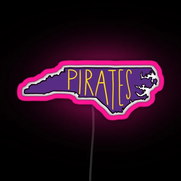 East Carolina RGB Neon Sign
