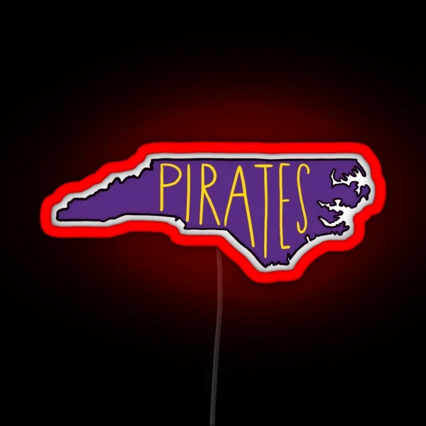 East Carolina RGB Neon Sign