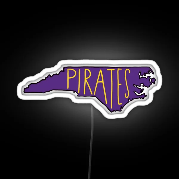 East Carolina RGB Neon Sign
