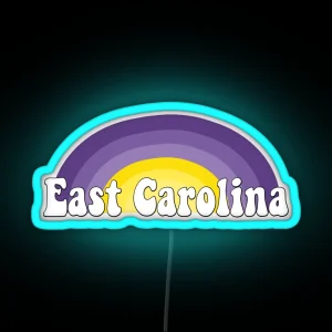 East Carolina University ECU East Carolina Pirates Greenville RGB Neon Sign