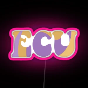 East Carolina University RGB Neon Sign