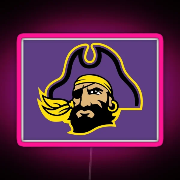 East Carolina University RGB Neon Sign