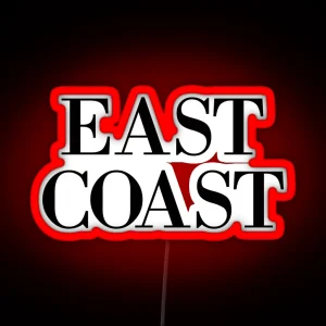 East Coast RGB Neon Sign