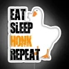 Eat Sleep Honk Repeat RGB Neon Sign - Image 4