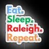 Eat Sleep Raleigh Repeat RGB Neon Sign - Image 4