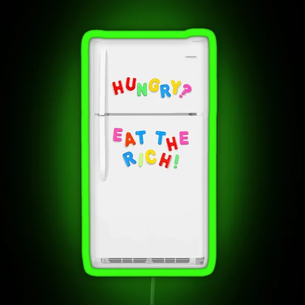 Eat The Rich RGB Neon Sign