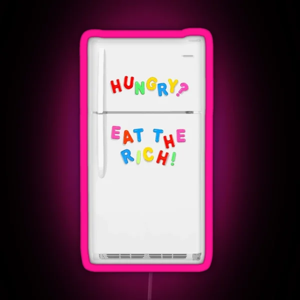 Eat The Rich RGB Neon Sign