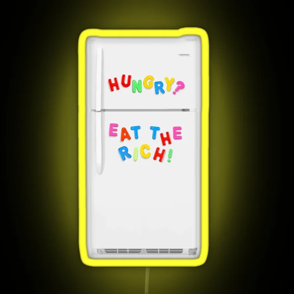 Eat The Rich RGB Neon Sign