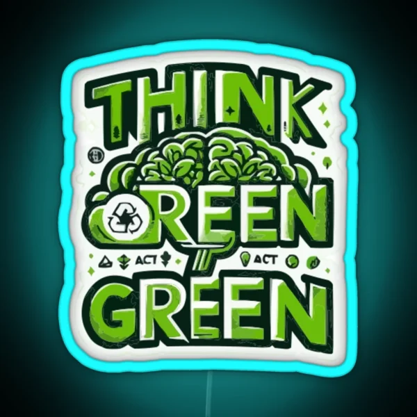 Eco Warrior Mindset RGB Neon Sign