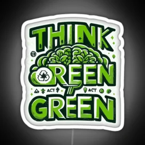 Eco Warrior Mindset RGB Neon Sign
