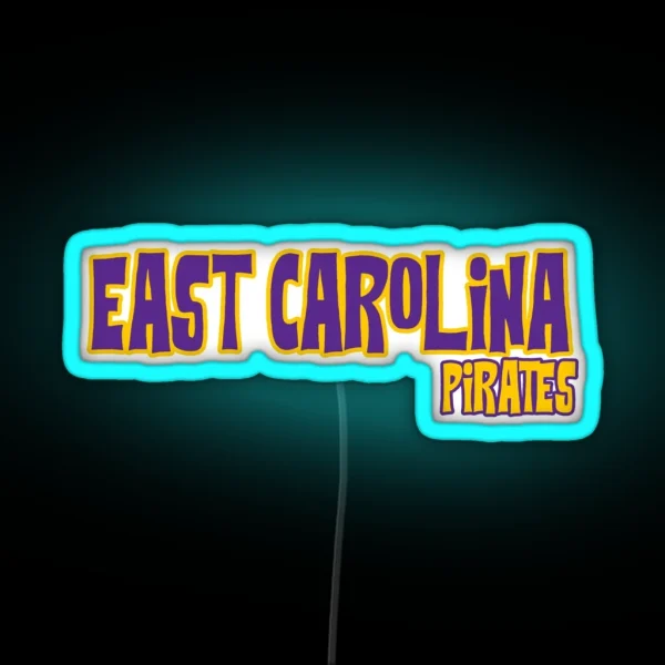 ECU Pirates RGB Neon Sign