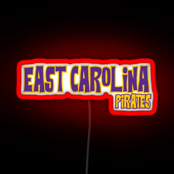 ECU Pirates RGB Neon Sign