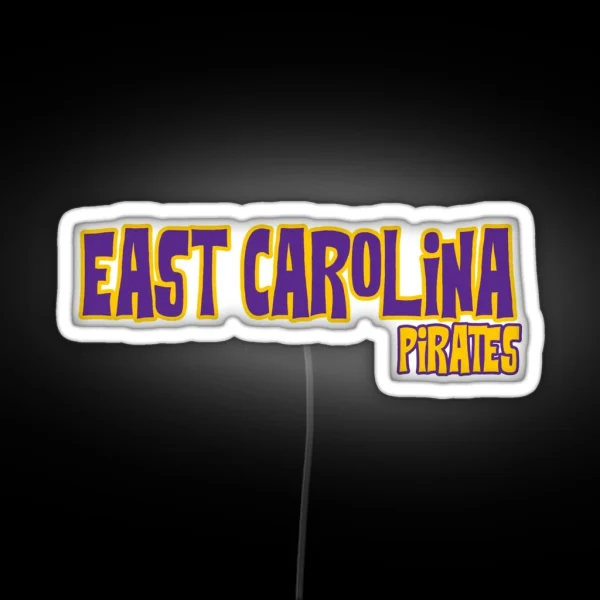 ECU Pirates RGB Neon Sign