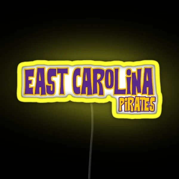 ECU Pirates RGB Neon Sign