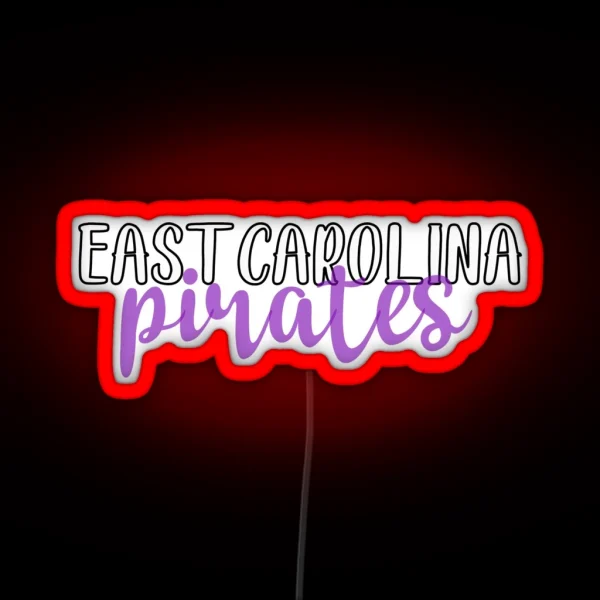 ECU Pirates RGB Neon Sign