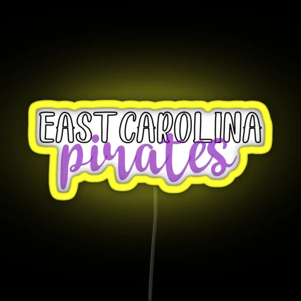 ECU Pirates RGB Neon Sign