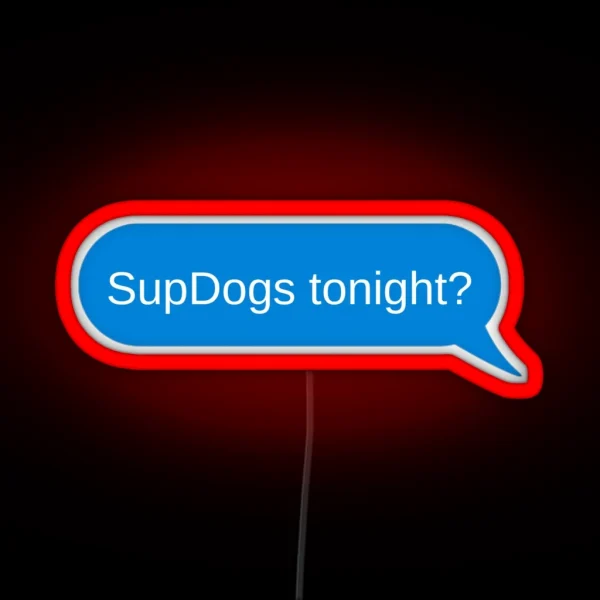 ECU Supdogs Tonight RGB Neon Sign