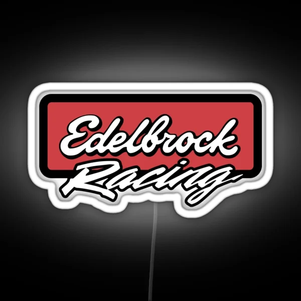 Edelbrock Racing RGB Neon Sign