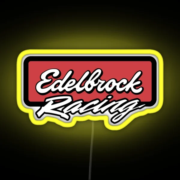 Edelbrock Racing RGB Neon Sign