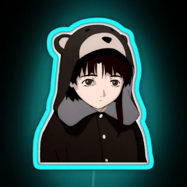 Eerial Experiments Lain Japan RGB Neon Sign