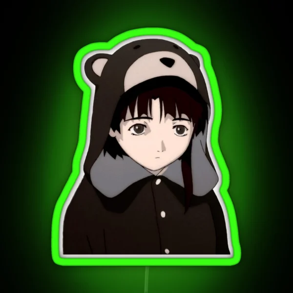 Eerial Experiments Lain Japan RGB Neon Sign