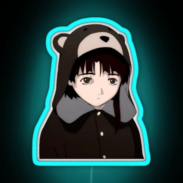 Eerial Experiments Lain Japan RGB Neon Sign