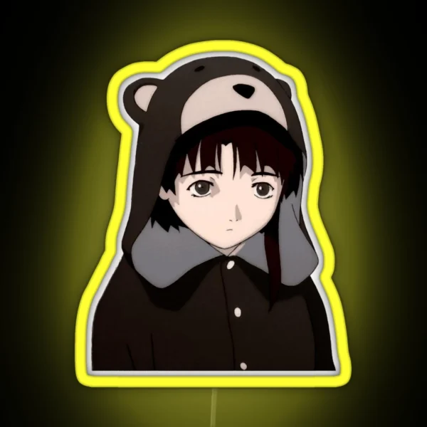 Eerial Experiments Lain Japan RGB Neon Sign