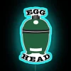 Egg Head Funny Dad BBQ Grilling Led RGB Neon Sign - Image 3
