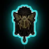 Egyptian Scarab RGB Neon Sign - Image 2