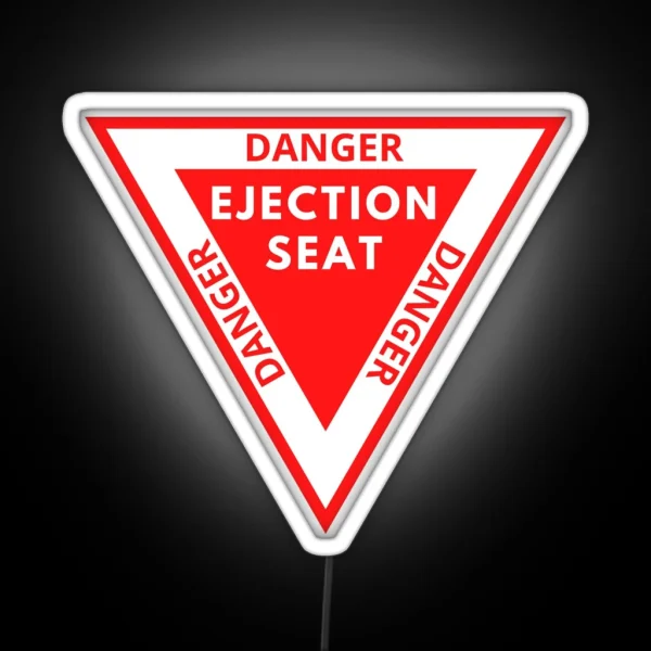 EJECTION SEAT Red RGB Neon Sign