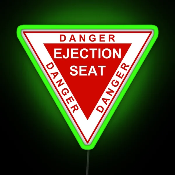 Ejection Seat RGB Neon Sign