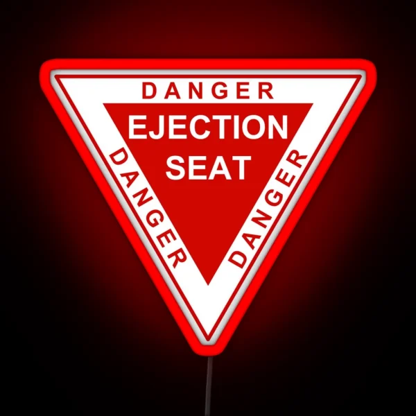 Ejection Seat RGB Neon Sign
