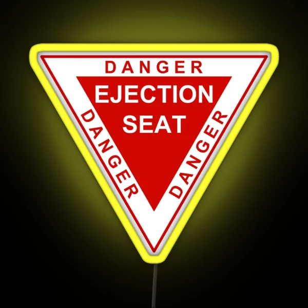Ejection Seat RGB Neon Sign